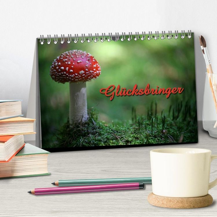 Produktbild: Gl&uuml;cksbringer (Tischkalender 2027 DIN A5 quer), CALVENDO Monatskalender