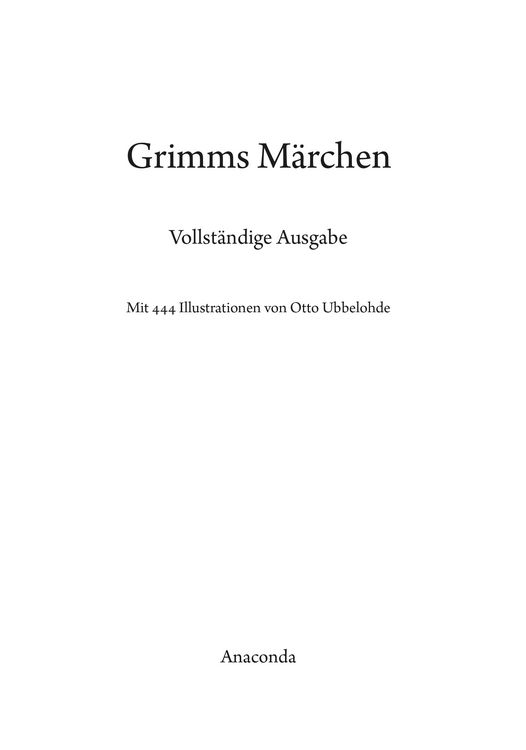 Produktbild: Grimms M&auml;rchen