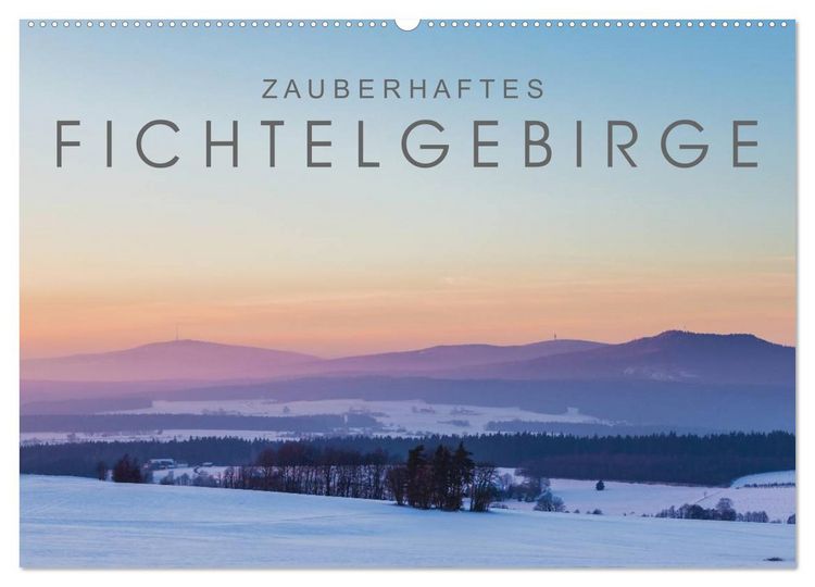 Produktbild: Zauberhaftes Fichtelgebirge (Wandkalender 2026 DIN A2 quer), CALVENDO Monatskalender