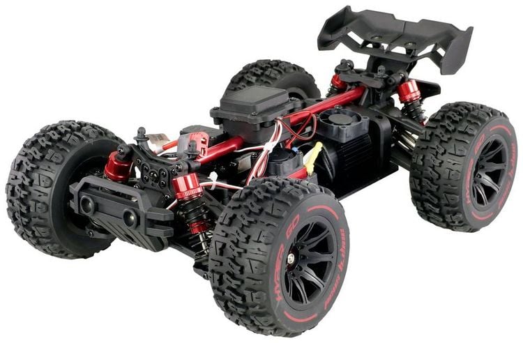 Produktbild: Amewi Hyper GO Schwarz, Gold Brushless 1:14 RC Modellauto Elektro Truggy Allradantrieb (4WD) RtR 2,4 GHz