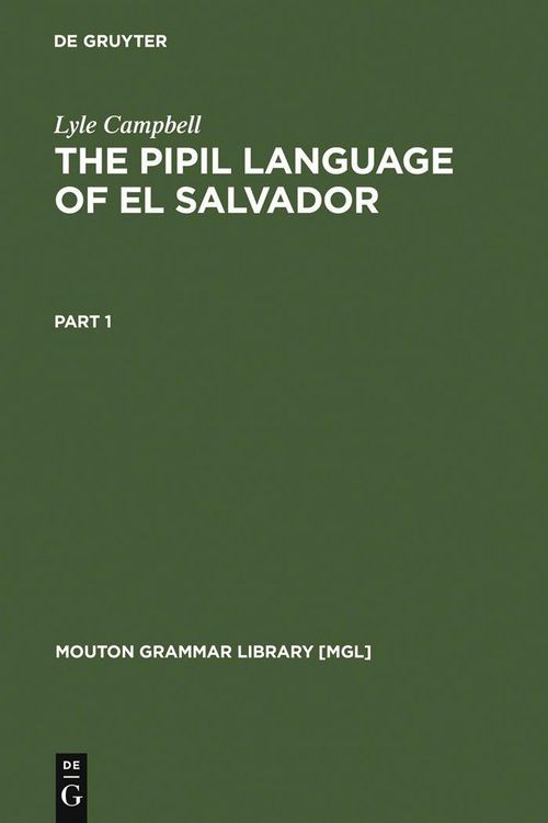 Produktbild: The Pipil Language of El Salvador