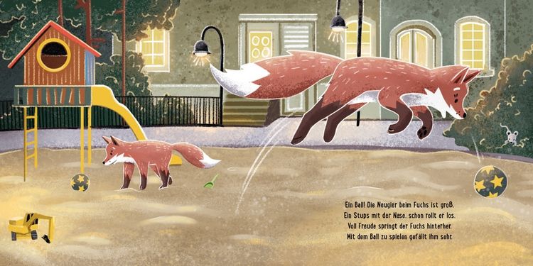 Produktbild: Der kleine Fuchs in der großen Stadt