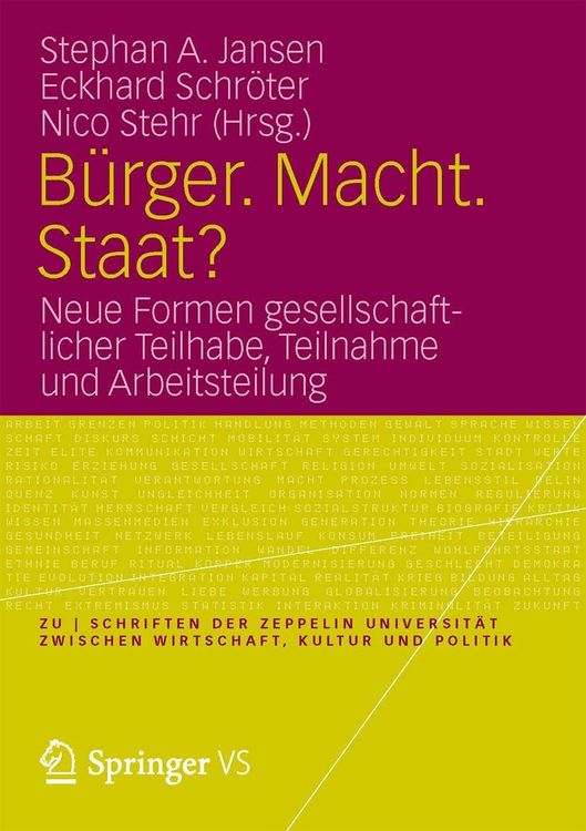 Produktbild: B&uuml;rger. Macht. Staat?