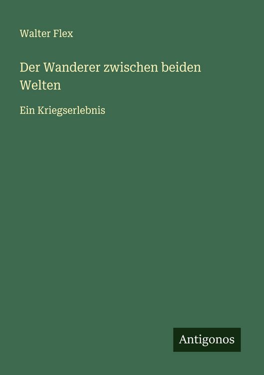 Produktbild: Der Wanderer zwischen beiden Welten