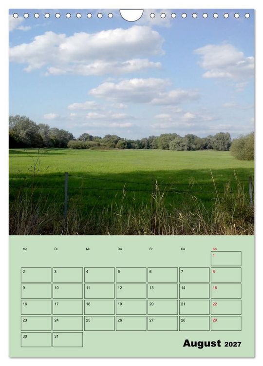 Produktbild: Leinemasch (Wandkalender 2027 DIN A4 hoch), CALVENDO Monatskalender