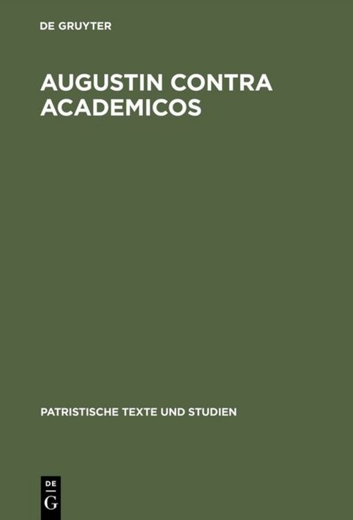 Produktbild: Augustin contra Academicos