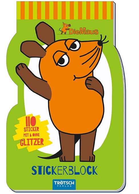 Produktbild: Tr&ouml;tsch Die Maus Stickerblock