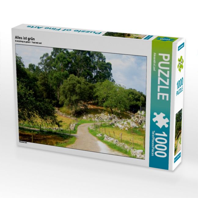 Produktbild: Alles ist gr&uuml;n (Puzzle)