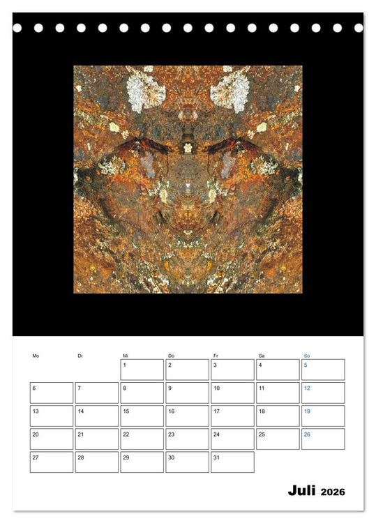 Produktbild: Nature's Faces (Tischkalender 2026 DIN A5 hoch), CALVENDO Monatskalender