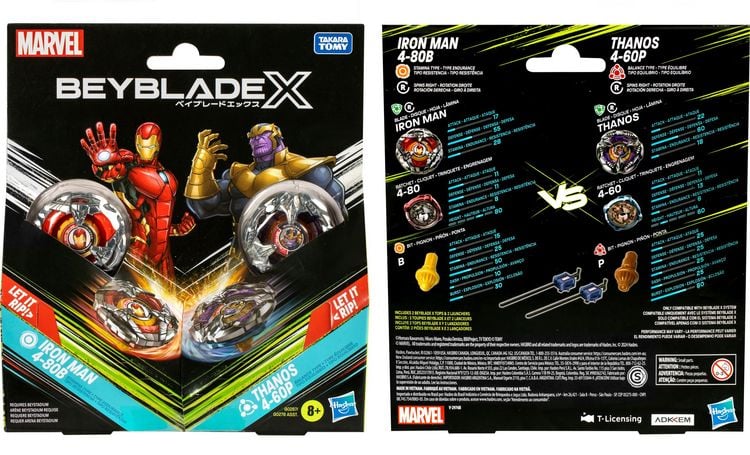 Produktbild: Marvel Beyblades