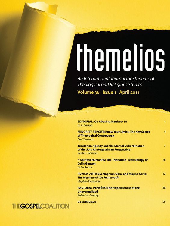 Produktbild: Themelios, Volume 36, Issue 1