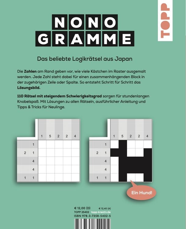 Produktbild: Nonogramme &ndash; Das japanische Logikr&auml;tsel zum Hingucken