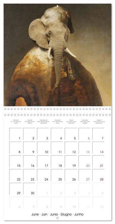 Produktbild: Aristocrat Animals (Wall Calendar 2026 12 &times; 12 Inch) CALVENDO 12 Month Wall Calendar