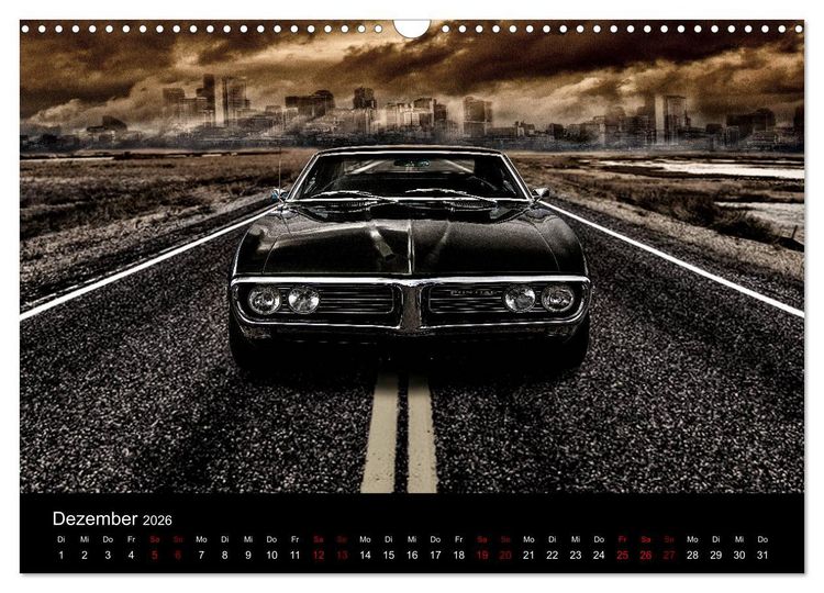 Produktbild: American Automobile (Wandkalender 2026 DIN A3 quer), CALVENDO Monatskalender