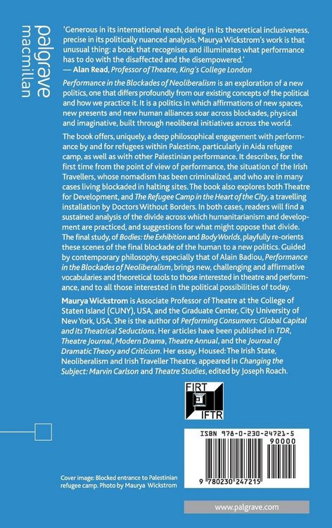 Produktbild: Performance in the Blockades of Neoliberalism