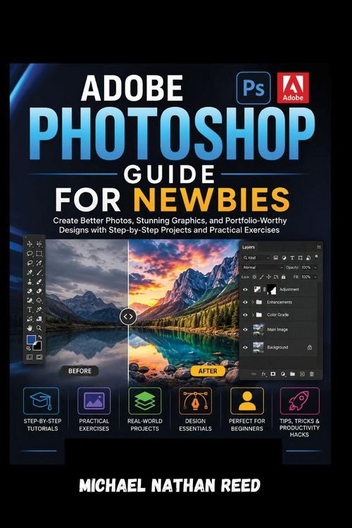 Produktbild: ADOBE PHOTOSHOP GUIDE FOR NEWBIES