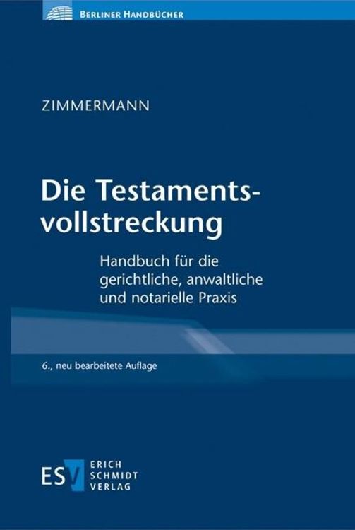 Produktbild: Die Testamentsvollstreckung