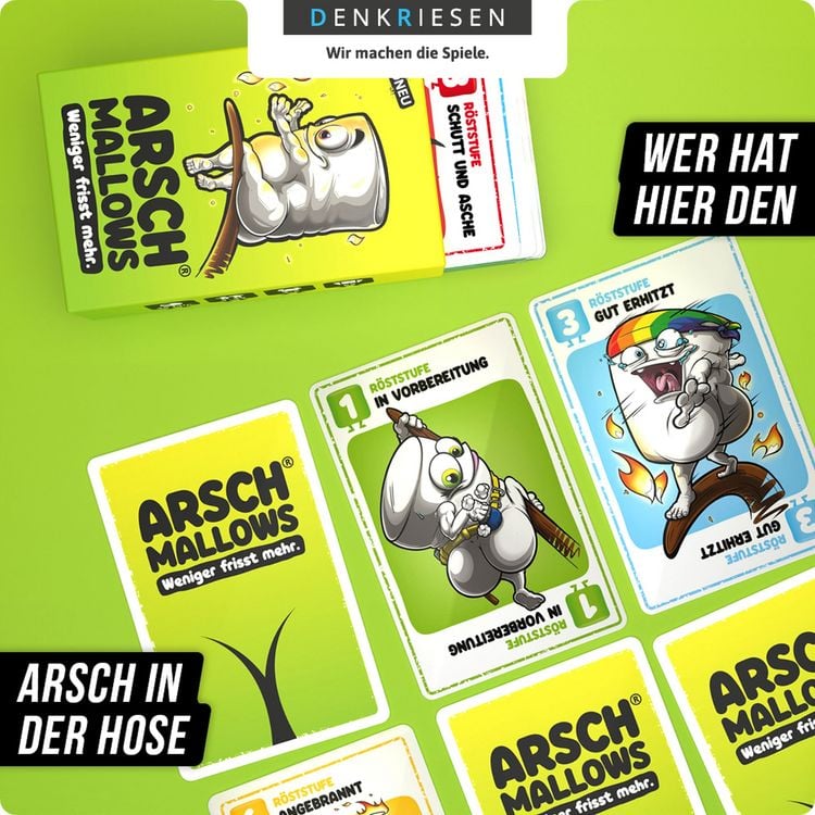 Produktbild: DENKRIESEN - ARSCHMALLOWS&reg; - "weniger frisst mehr"