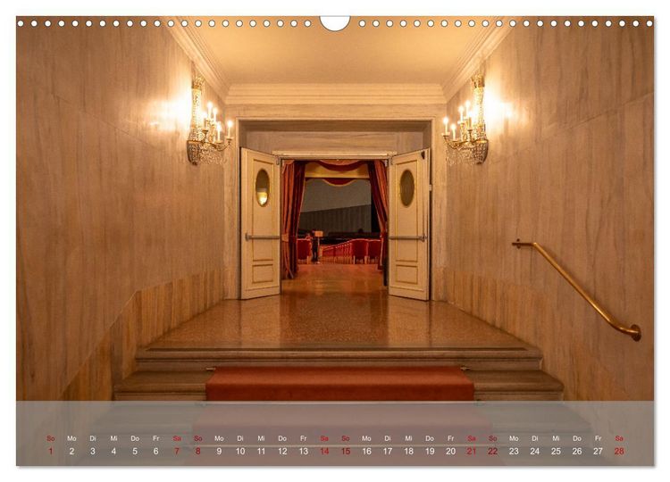 Produktbild: Teatro La Fenice (Wandkalender 2026 DIN A3 quer), CALVENDO Monatskalender
