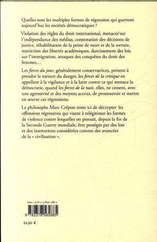 Produktbild: R&eacute;gressions : des temps sombres &agrave; venir