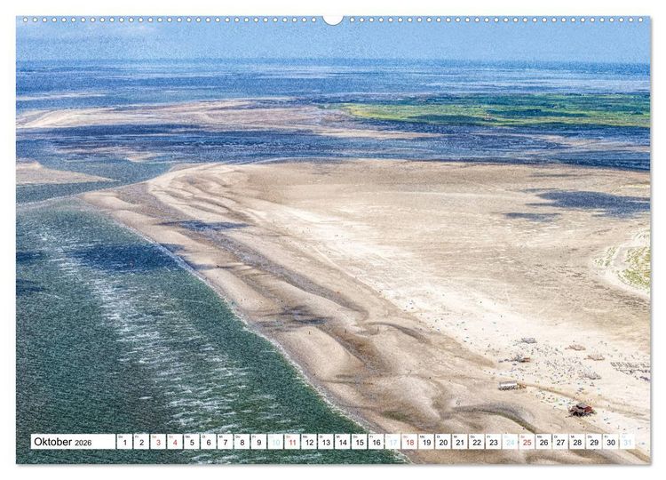 Produktbild: Faszination Sankt Peter-Ording (Wandkalender 2026 DIN A2 quer), CALVENDO Monatskalender