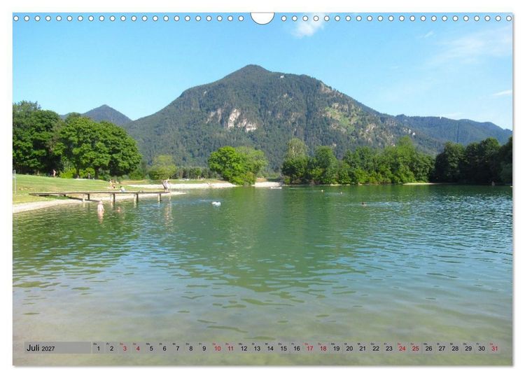 Produktbild: Im Achental - Erholung in den Chiemgauer Alpen (Wandkalender 2027 DIN A3 quer), CALVENDO Monatskalender