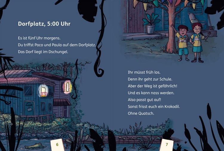 Produktbild: Achtung!: Sumpfiger Schulweg