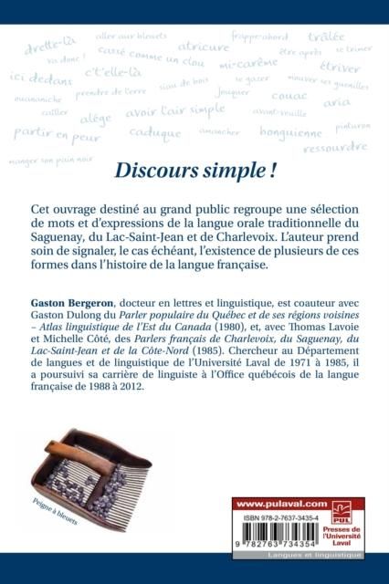 Produktbild: Discours simple !