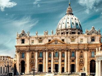 Produktbild: CALVENDO Puzzle Petersdom | 1000 Teile Lege-Gr&ouml;&szlig;e 64x48cm Foto-Puzzle f&uuml;r gl&uuml;ckliche Stunden