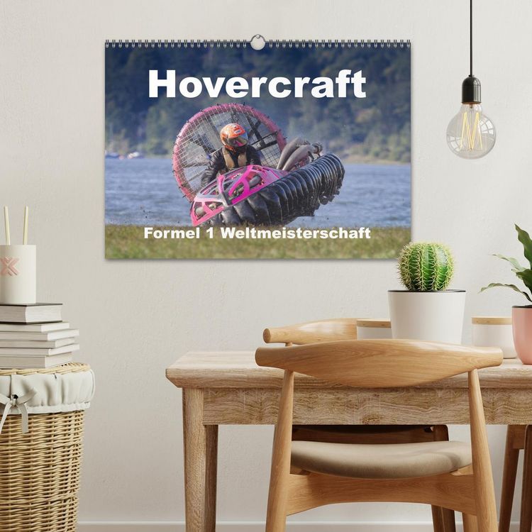 Produktbild: Hovercraft Formel 1 Weltmeisterschaft (Wandkalender 2026 DIN A3 quer), CALVENDO Monatskalender