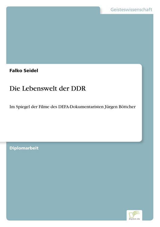 Produktbild: Die Lebenswelt der DDR
