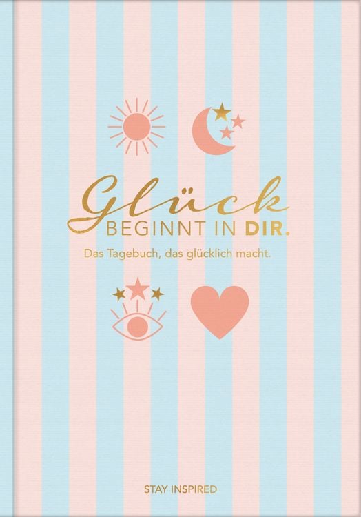 Produktbild: Das Tagebuch das gl&uuml;cklich macht (Special Edition): 6 Minuten am Tag f&uuml;r mehr Gl&uuml;ck, Positivit&auml;t, Dankbarkeit und Erfolg. Dankbarkeitstagebuch zum Ausf&uuml;llen f&uuml;r jeden Tag. 6 Minuten Tagebuch f&uuml;r mehr Achtsamkeit. 12 Wochen Tagebuch in rosa/blau