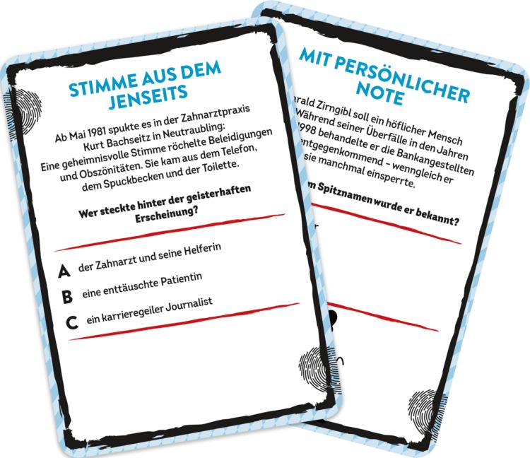 Produktbild: Crime Quiz - Wei&szlig;-blaue Mords-Geschichten und Verbrechen