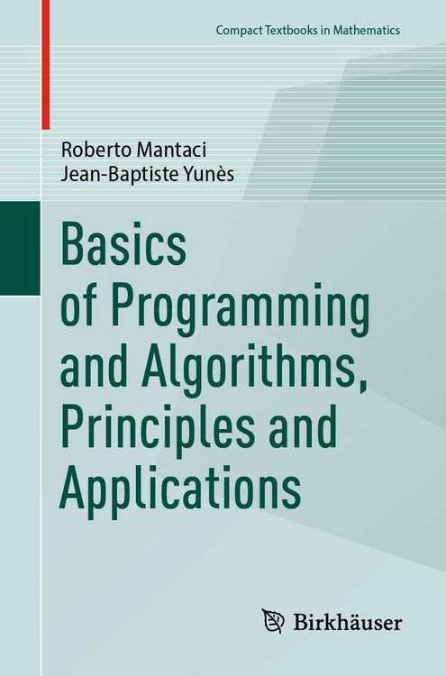 Produktbild: Basics of Programming and Algorithms, Principles and Applications