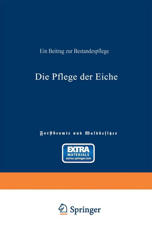 Produktbild: Die Pflege der Eiche