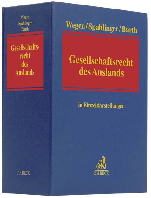 Produktbild: Gesellschaftsrecht des Auslands