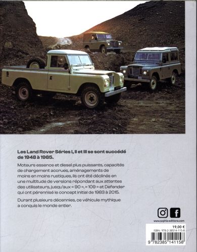 Produktbild: Land Rover : s&eacute;ries I, II, III : l'incontournable tout-terrain
