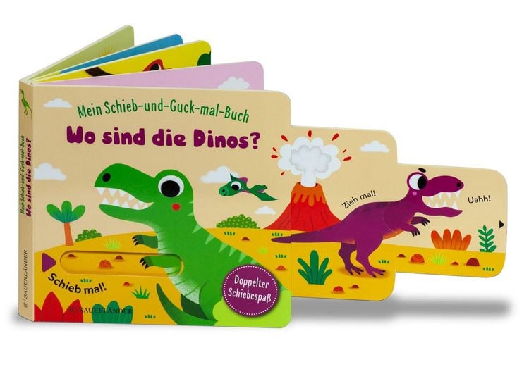 Produktbild: Mein Schieb & Guck-mal-Buch: Wo sind die Dinos?