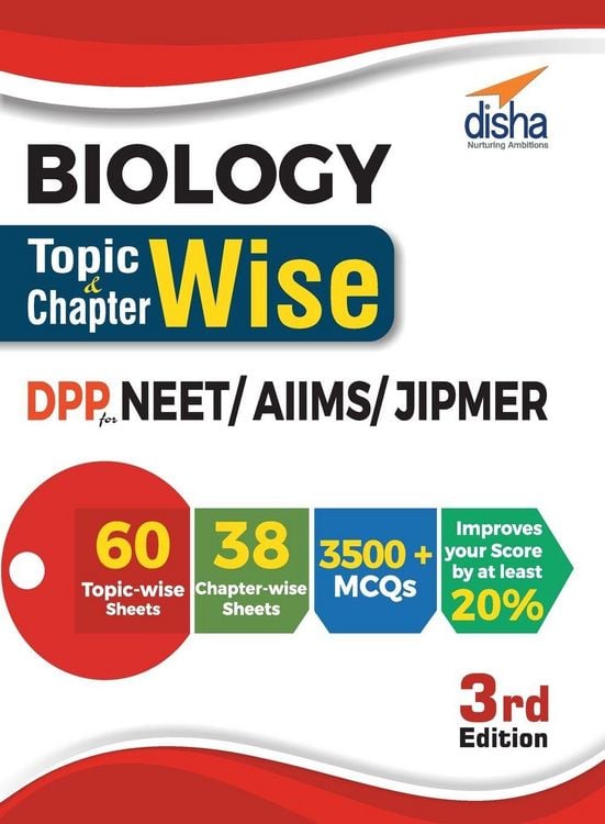 Produktbild: Biology Topic-wise & Chapter-wise Daily Practice Problem (DPP) Sheets for NEET/ AIIMS/ JIPMER - 3rd Edition