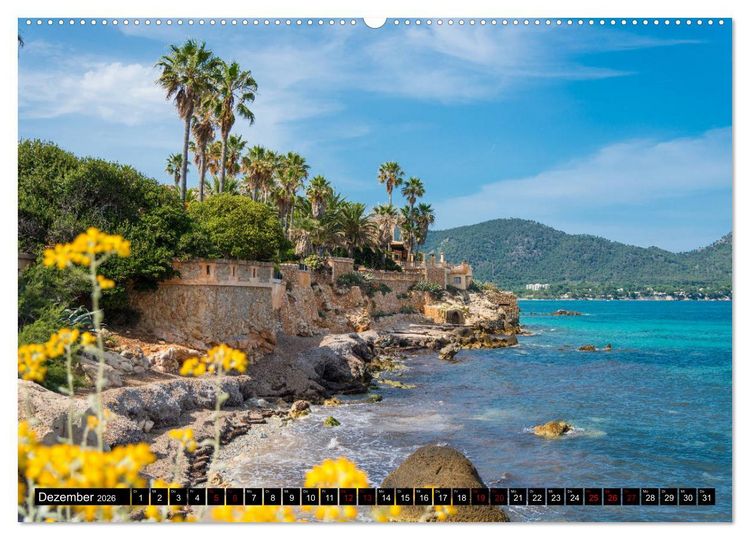 Produktbild: Mallorca - Trauminsel im Mittelmeer (hochwertiger Premium Wandkalender 2026 DIN A2 quer), Kunstdruck in Hochglanz