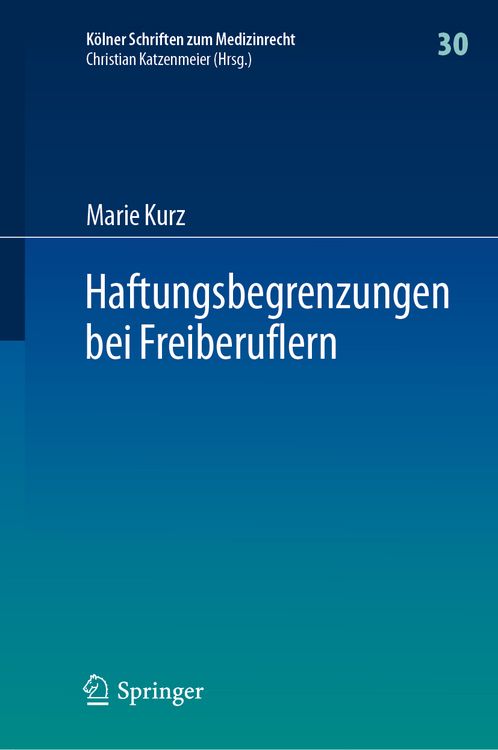 Produktbild: Haftungsbegrenzungen bei Freiberuflern