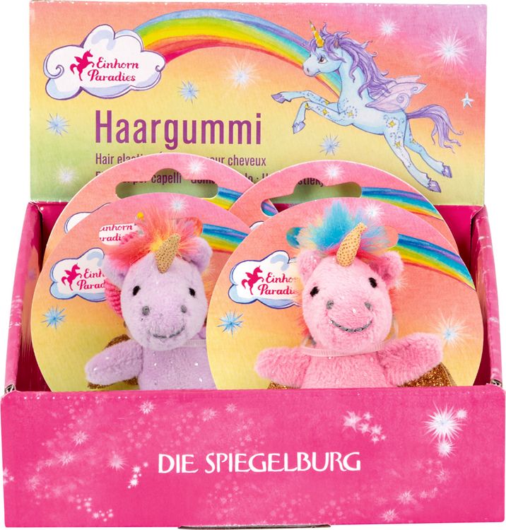 Produktbild: Haargummi mit Pl&uuml;scheinhorn