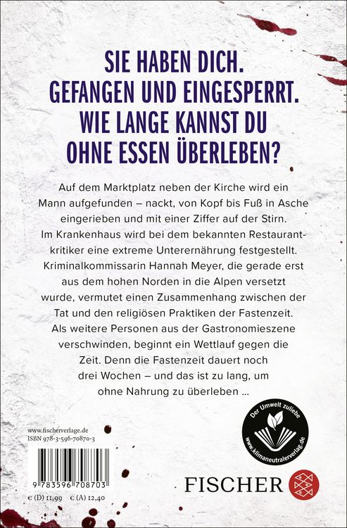 Produktbild: Fastenzeit. 40 Tage Rache