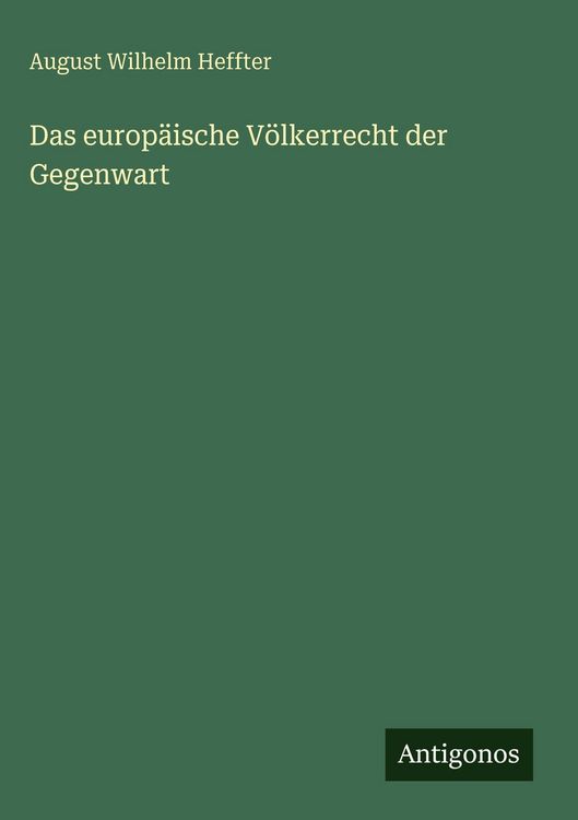 Produktbild: Das europ&auml;ische V&ouml;lkerrecht der Gegenwart