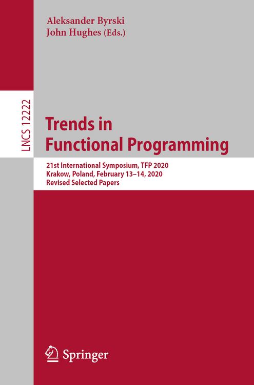 Produktbild: Trends in Functional Programming