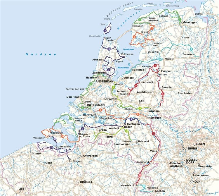 Produktbild: Niederlande mit dem Wohnmobil