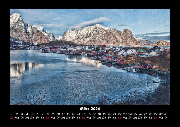 Produktbild: Berge 2026 Fotokalender DIN A3