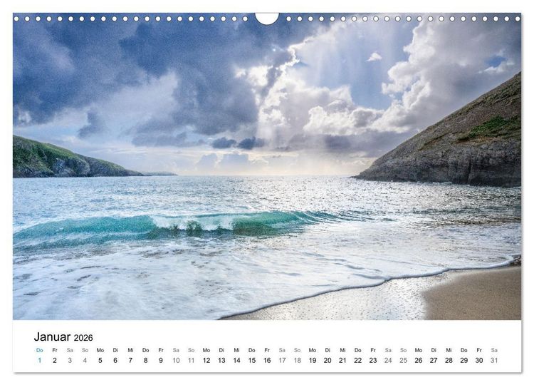 Produktbild: Wales - Eine Hommage an ber&uuml;hrende Landschaften (Wandkalender 2026 DIN A3 quer), CALVENDO Monatskalender