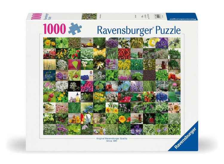 Produktbild: Erwachsenenpuzzle 1000 Teile - 99 Kr&auml;uter und Gew&uuml;rze