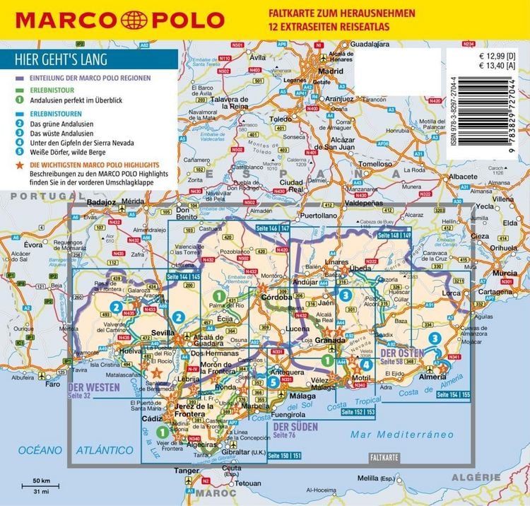 Produktbild: MARCO POLO Reisef&uuml;hrer Andalusien